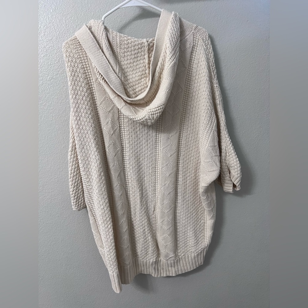Free People Oversized Cardigan Sweater Medium - Picture 6 of 7
